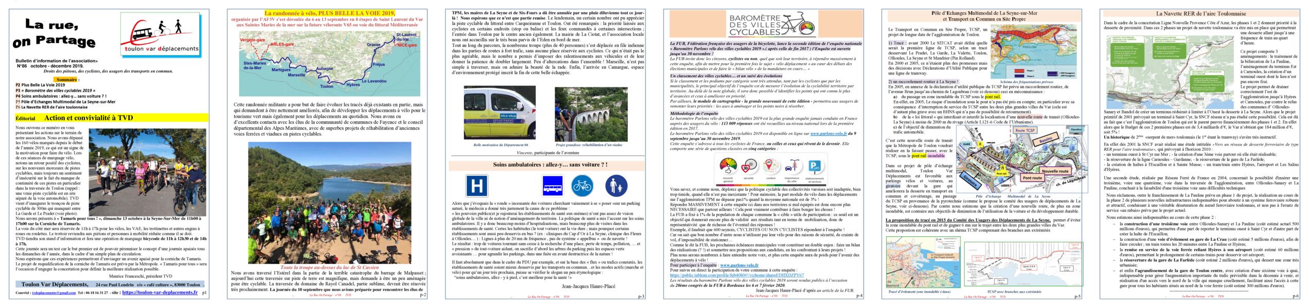 Aperçu du bulletin