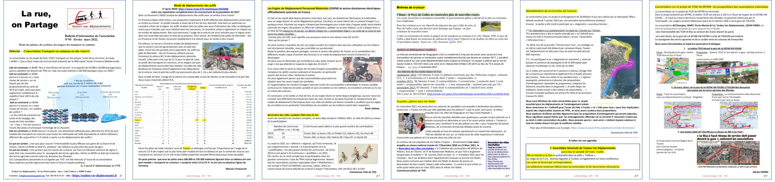 Aperçu du bulletin