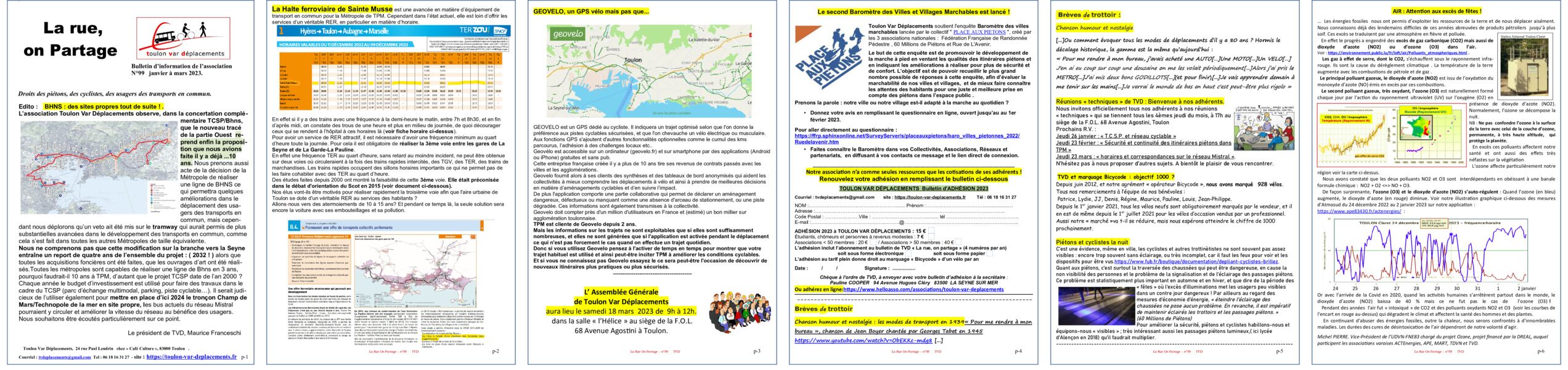 Aperçu du bulletin