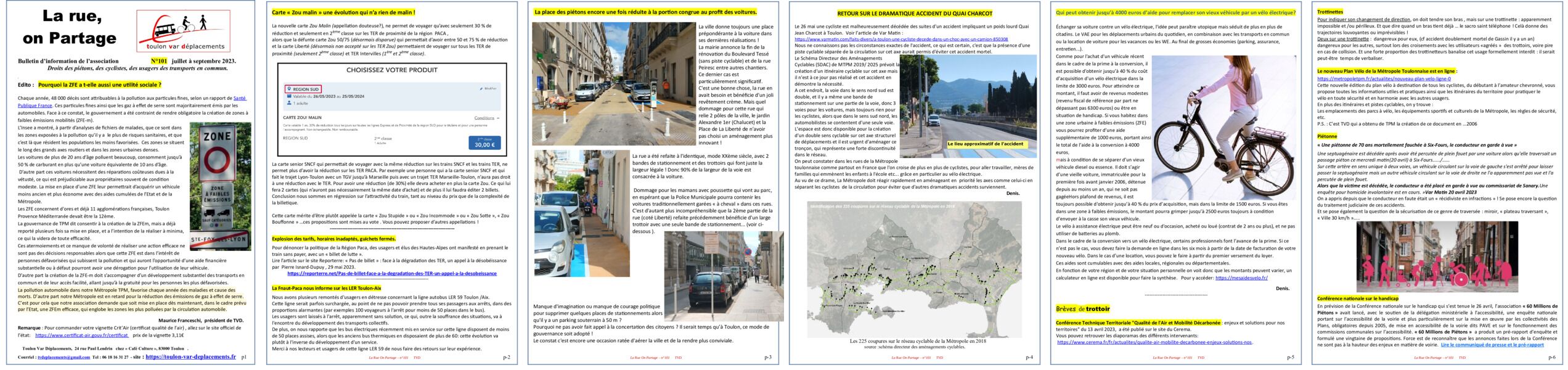 Aperçu du bulletin