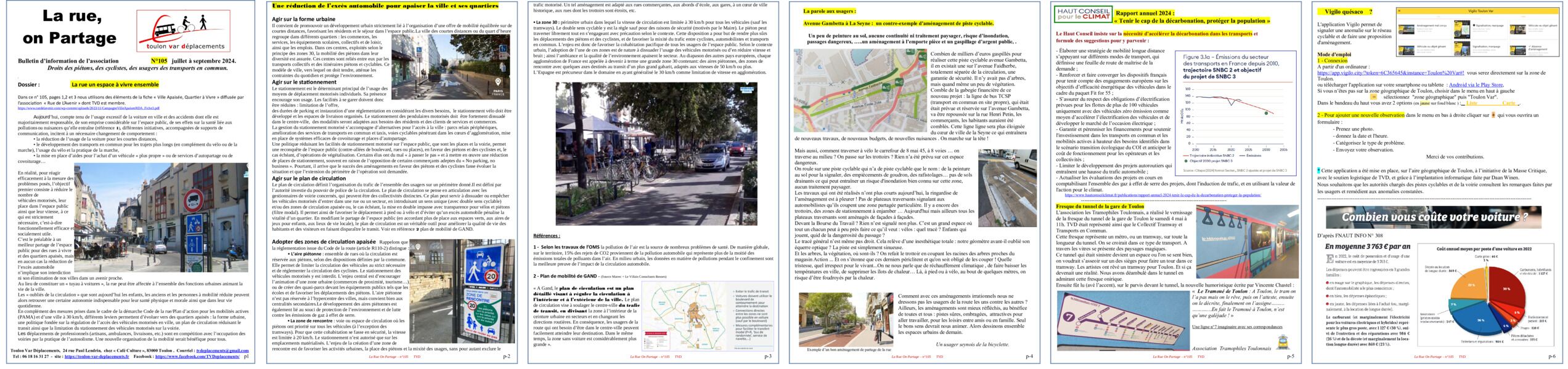 Aperçu du bulletin