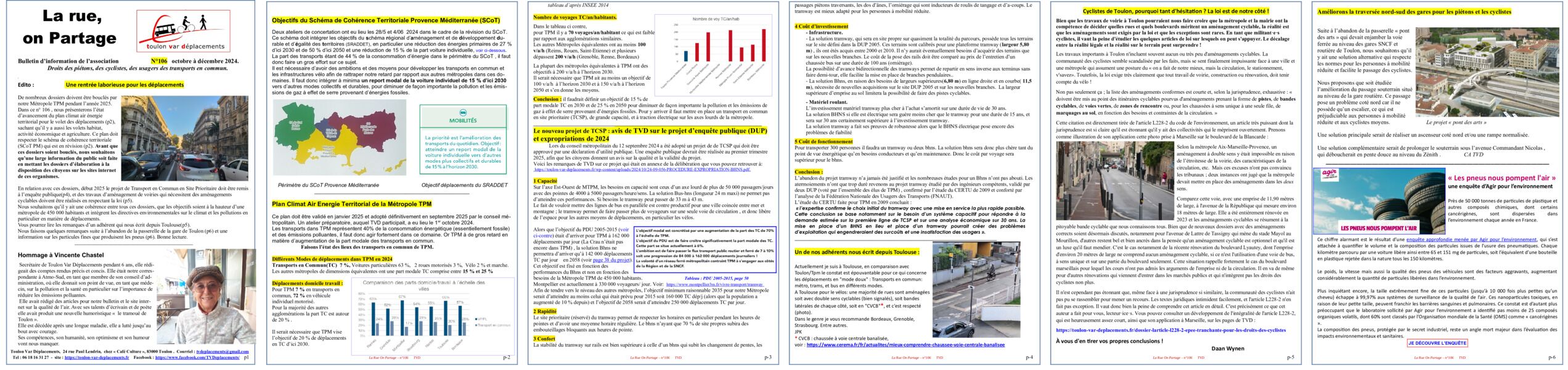 Aperçu du bulletin