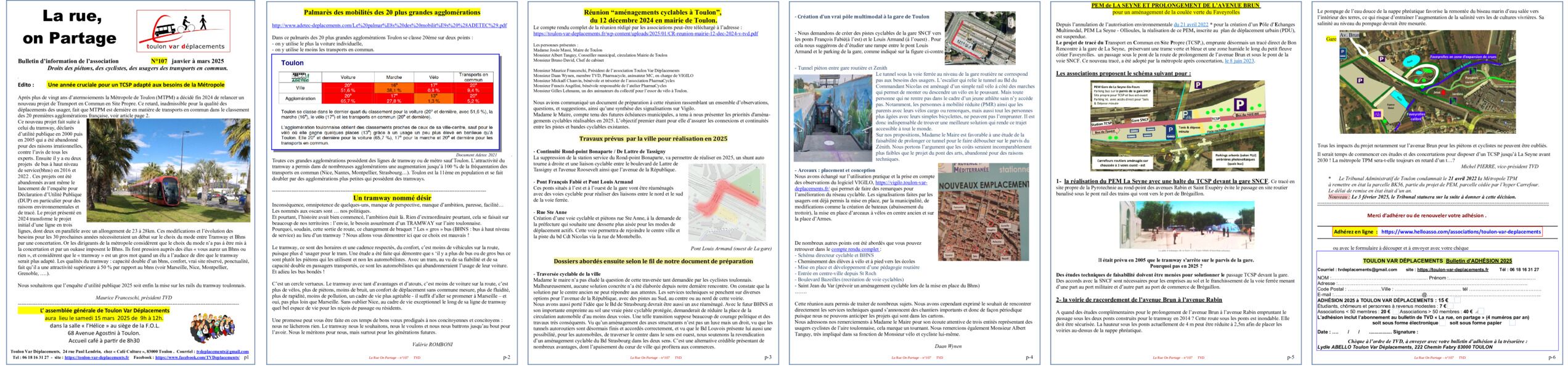 Aperçu du bulletin
