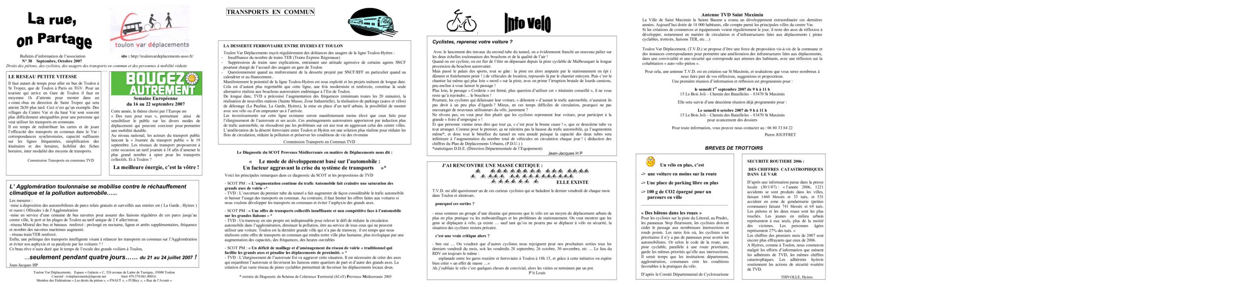 Aperçu du bulletin