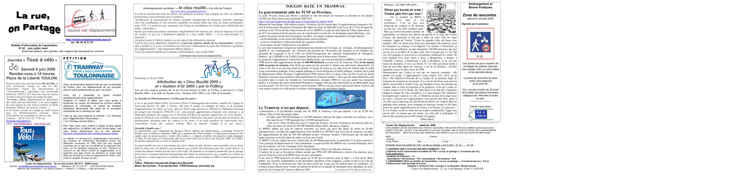 Aperçu du bulletin