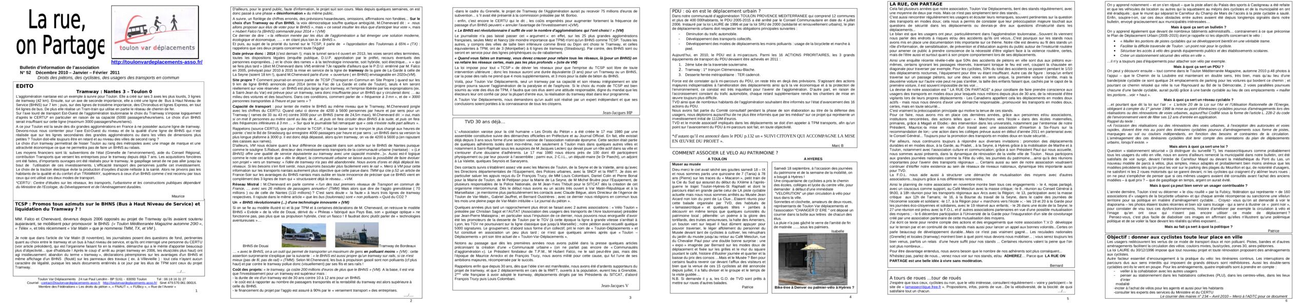 Aperçu du bulletin