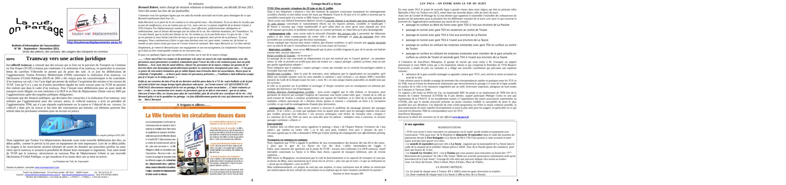Aperçu du bulletin