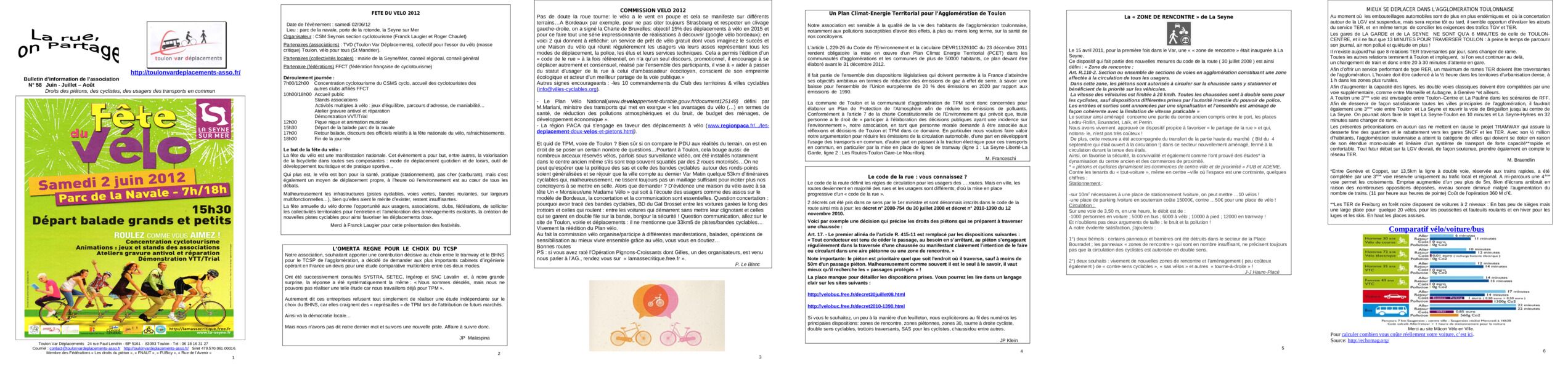 Aperçu du bulletin