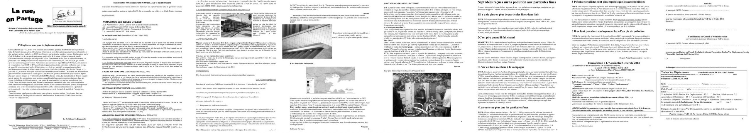 Aperçu du bulletin