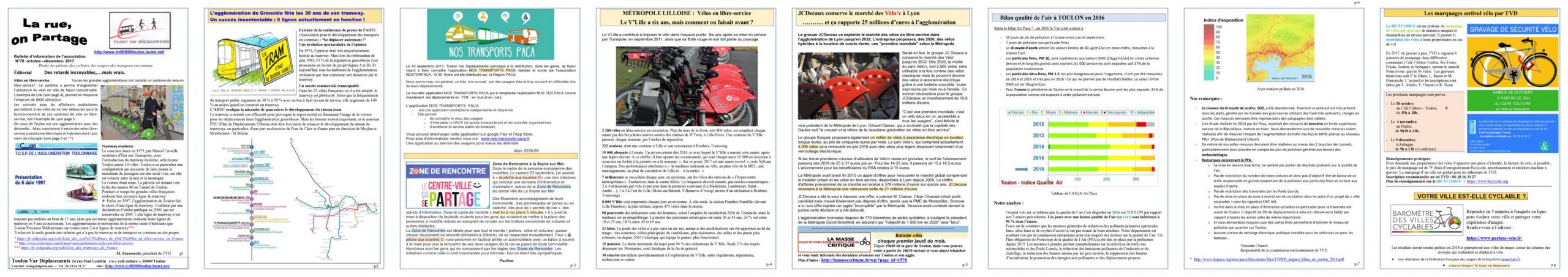 Aperçu du bulletin