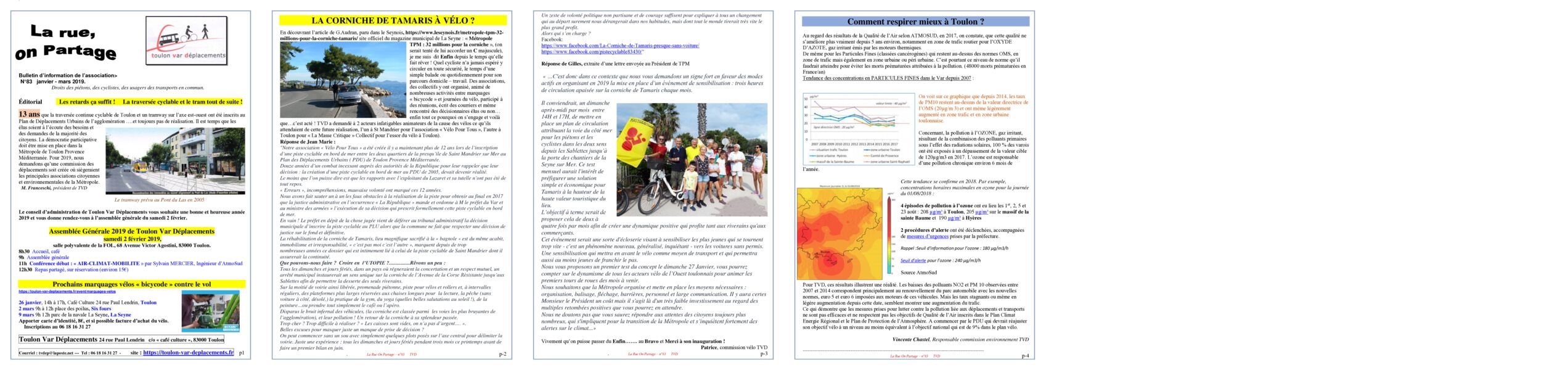 Aperçu du bulletin