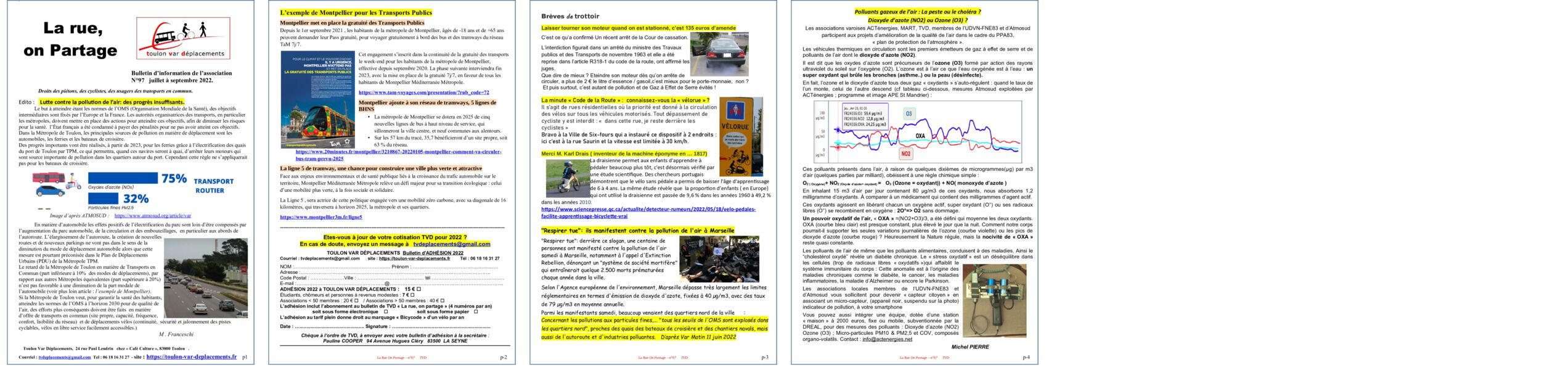Aperçu du bulletin